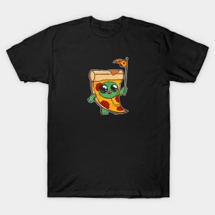 Astronomer Pizza Creature Funny T-Shirt